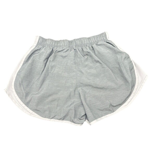 Nike Women’s Dri -Fit GRAY Tempo Running Shorts Elastic Waist Drawstring Sz M - Picture 4 of 10